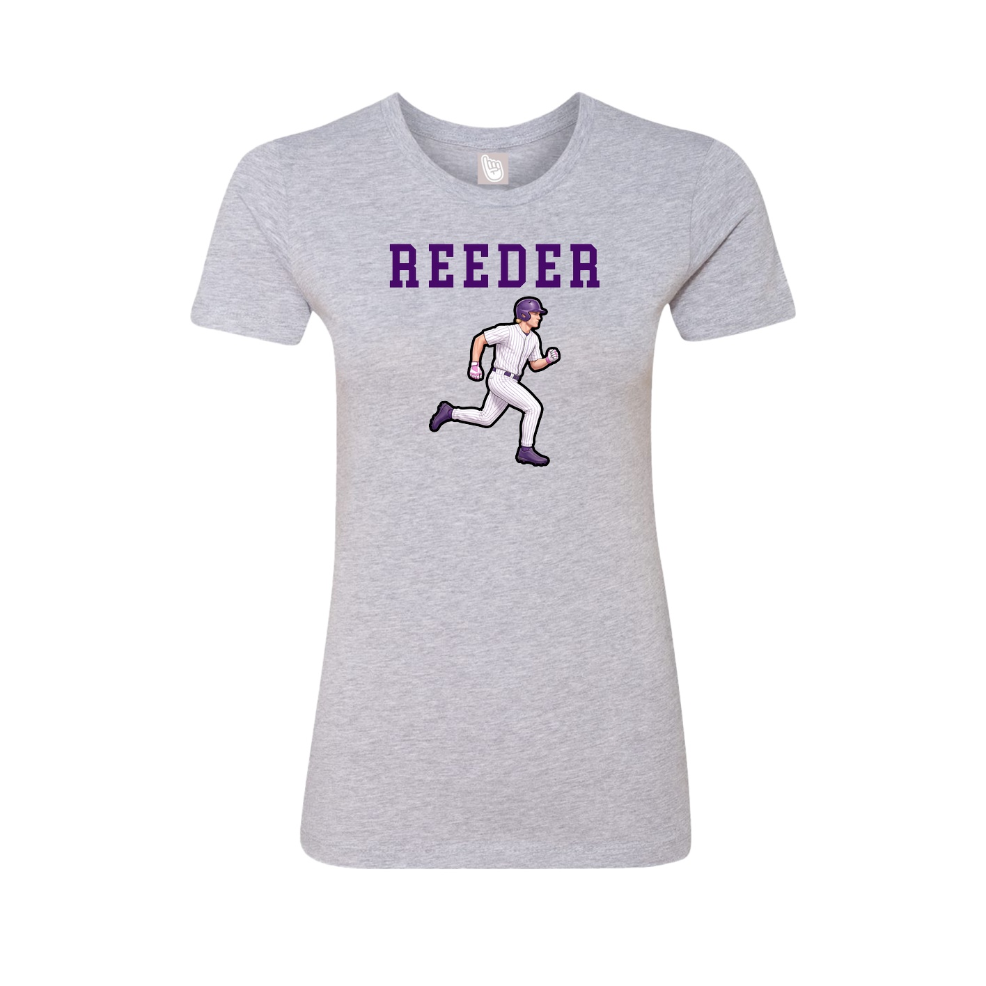 Fitted Women's Tee — Shirsey in Grey