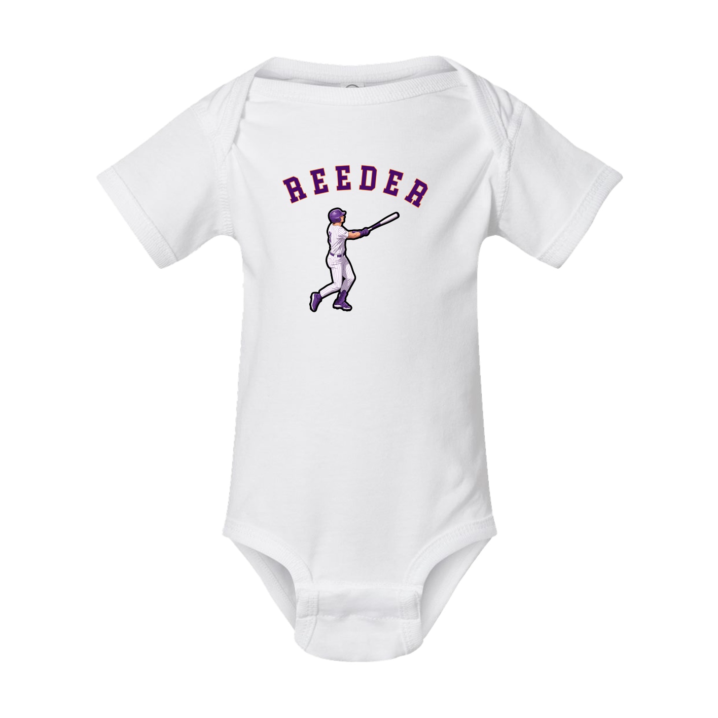 Baby Onesie — Shirsey Arch in White