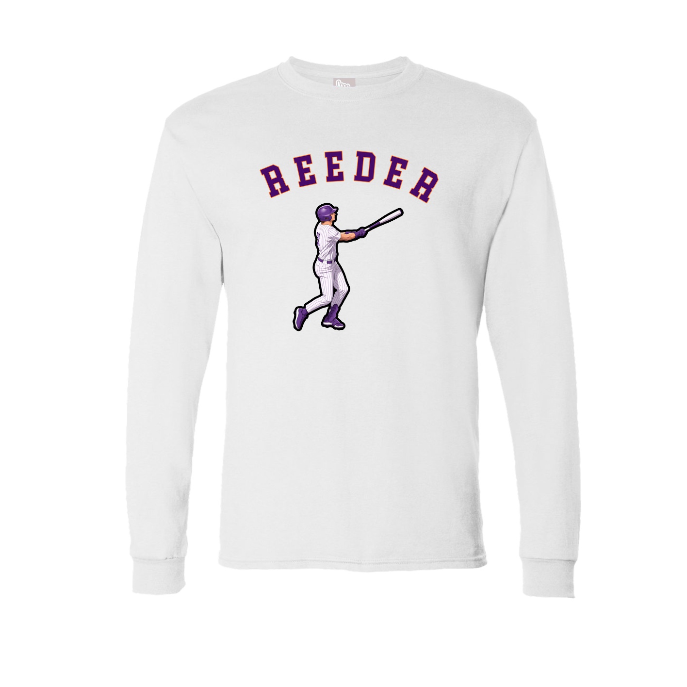 Long Sleeve Tee — Shirsey Arch in White