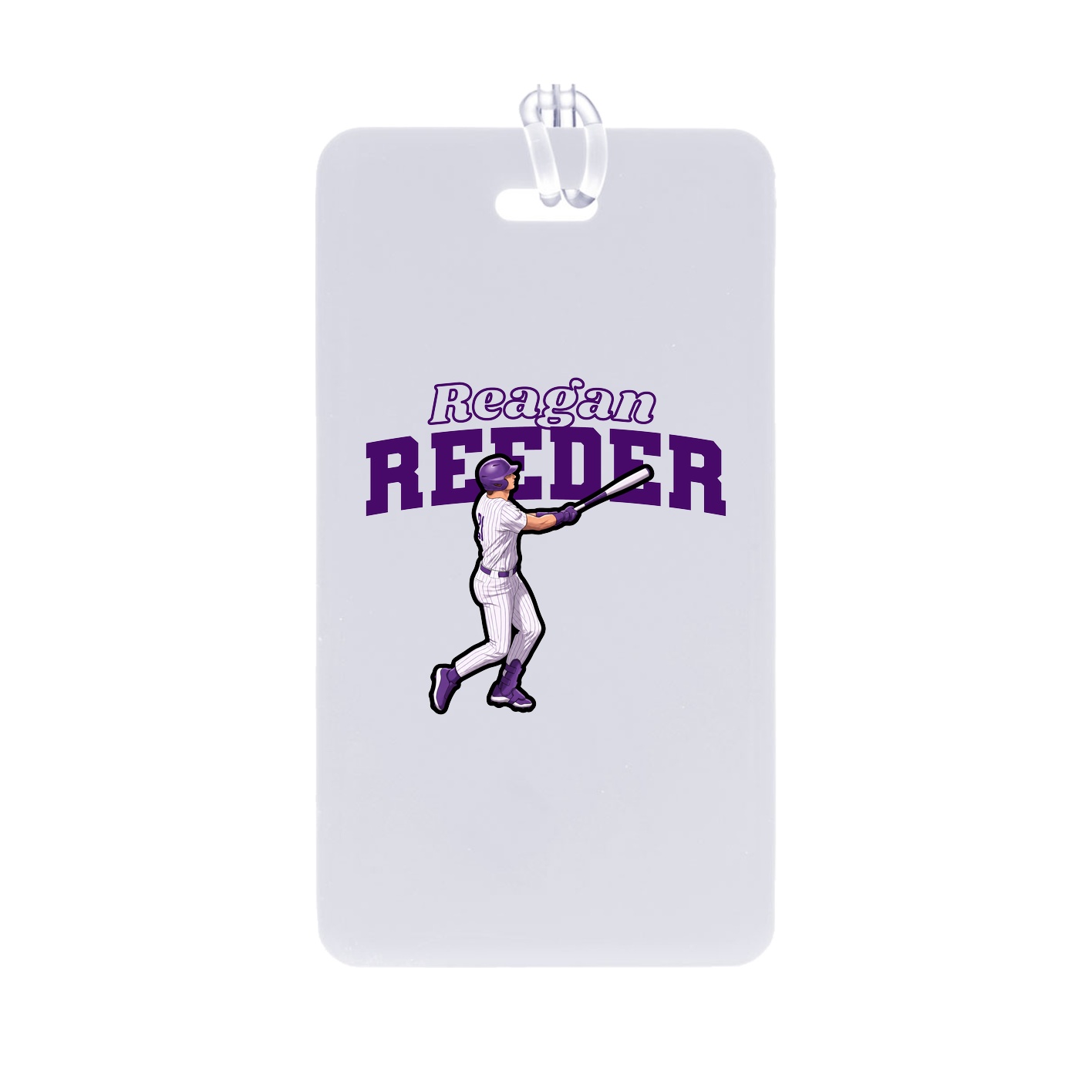 Bag Tag — Name Arch in Classic