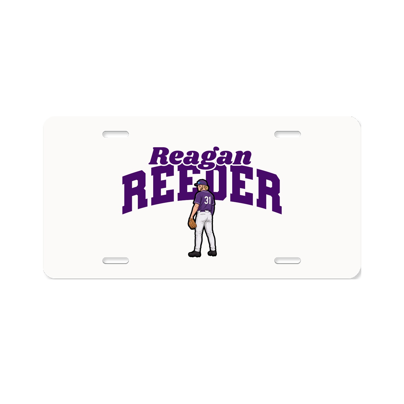 License Plate — Signature Arch in Classic