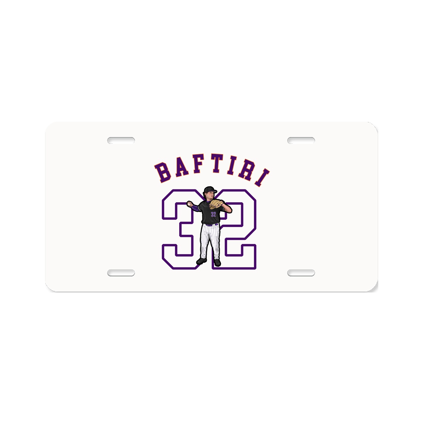 License Plate — Shirsey Arch in Classic