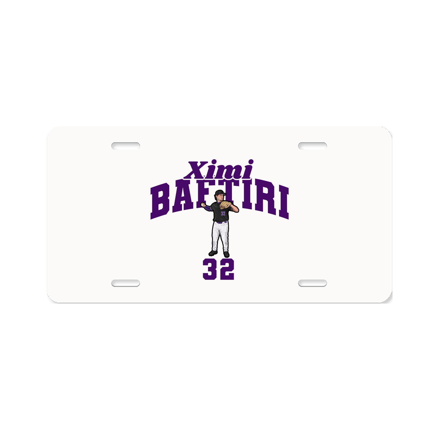 License Plate — Signature Arch in Classic