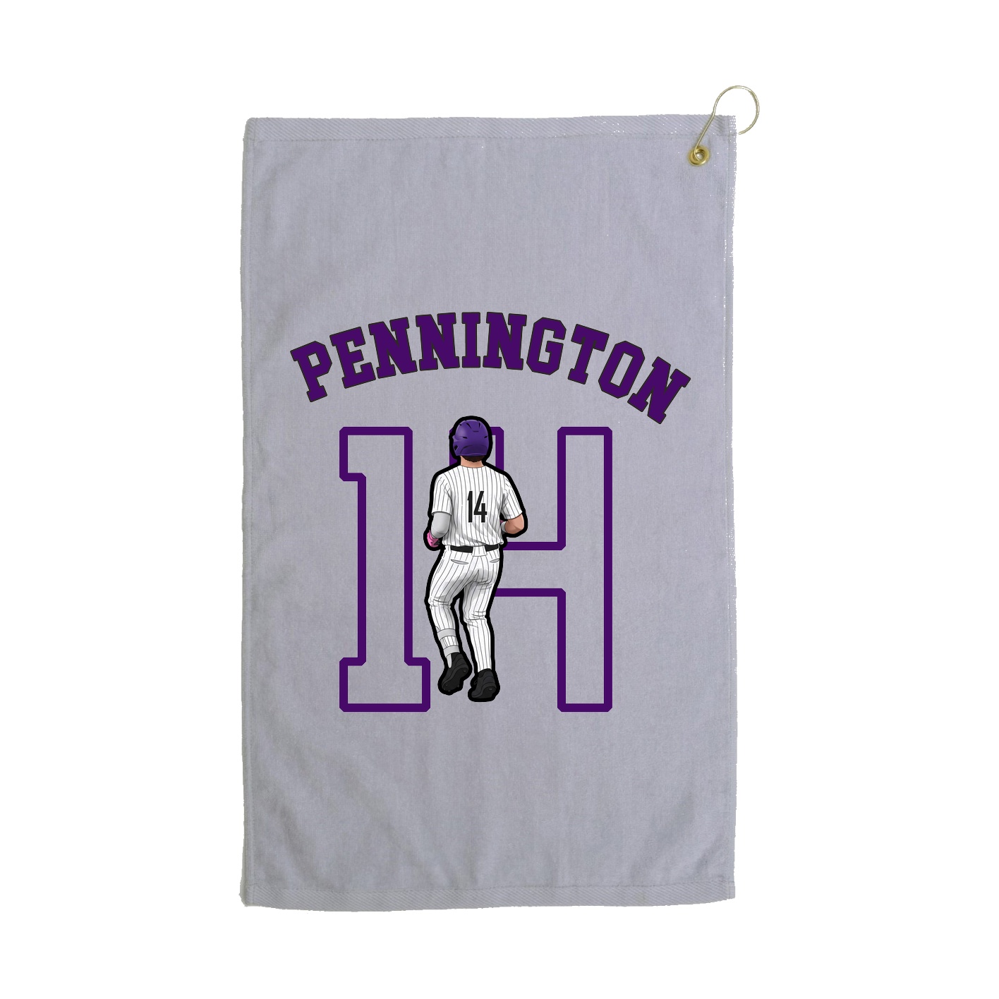 Golf Towel — Shirsey Arch in Grey