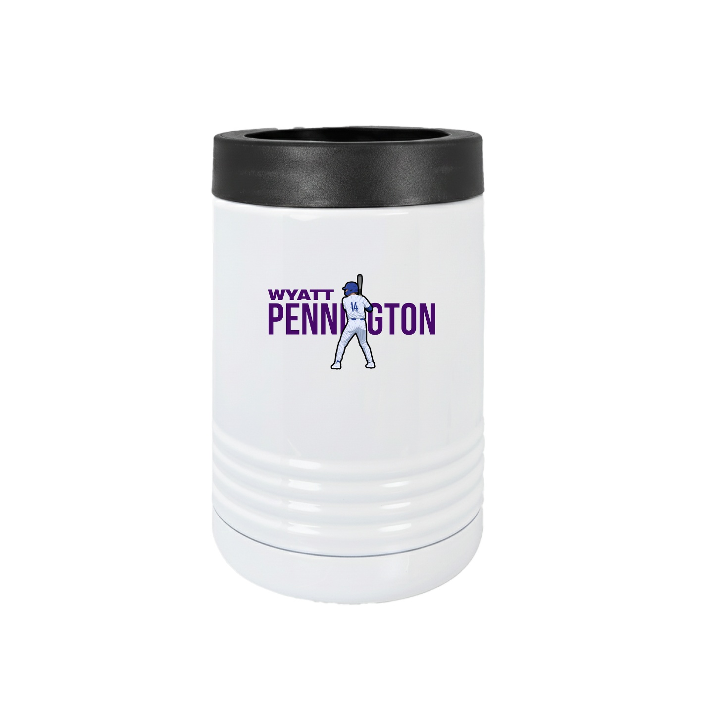 Beverage Holder — Player Name in White