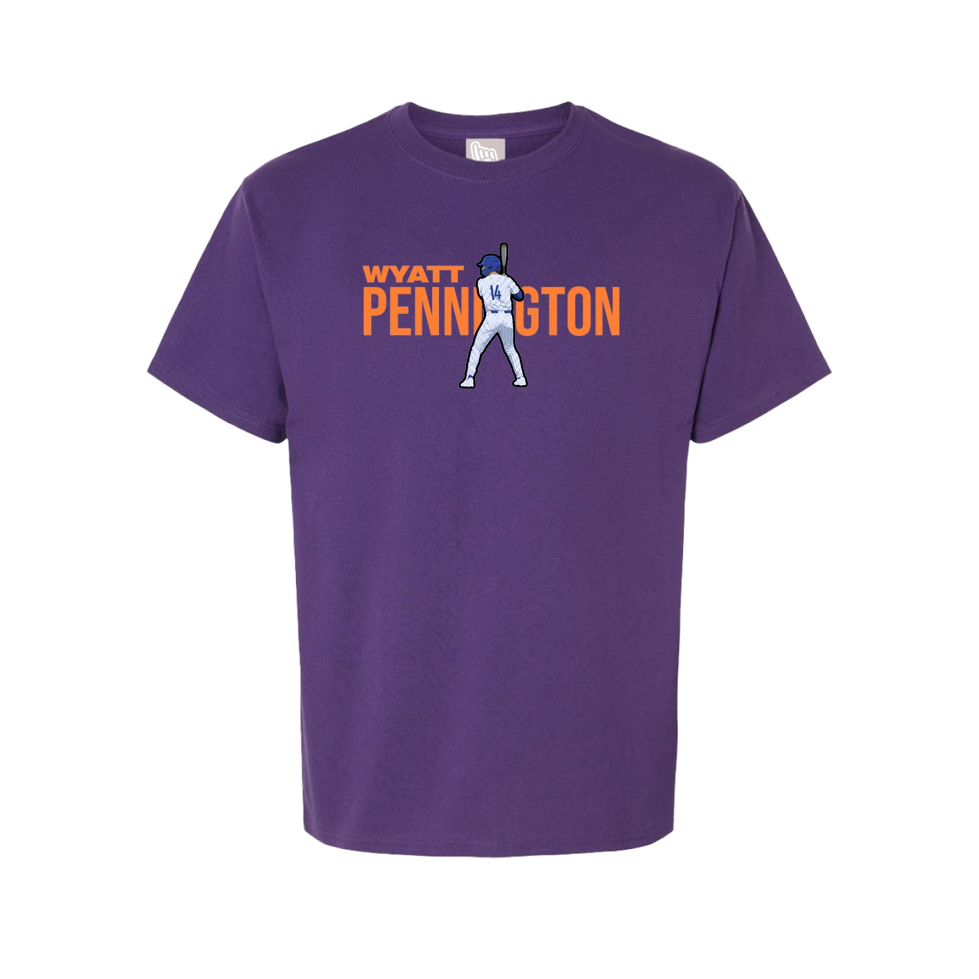 Tee — Player Name in Purple