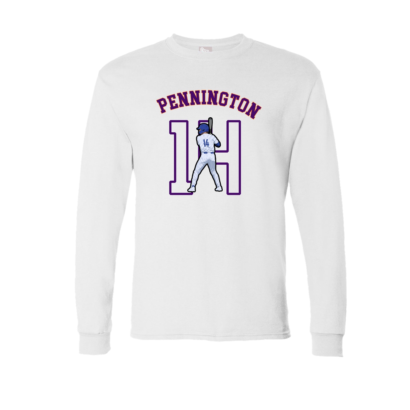 Long Sleeve Tee — Shirsey Arch in White