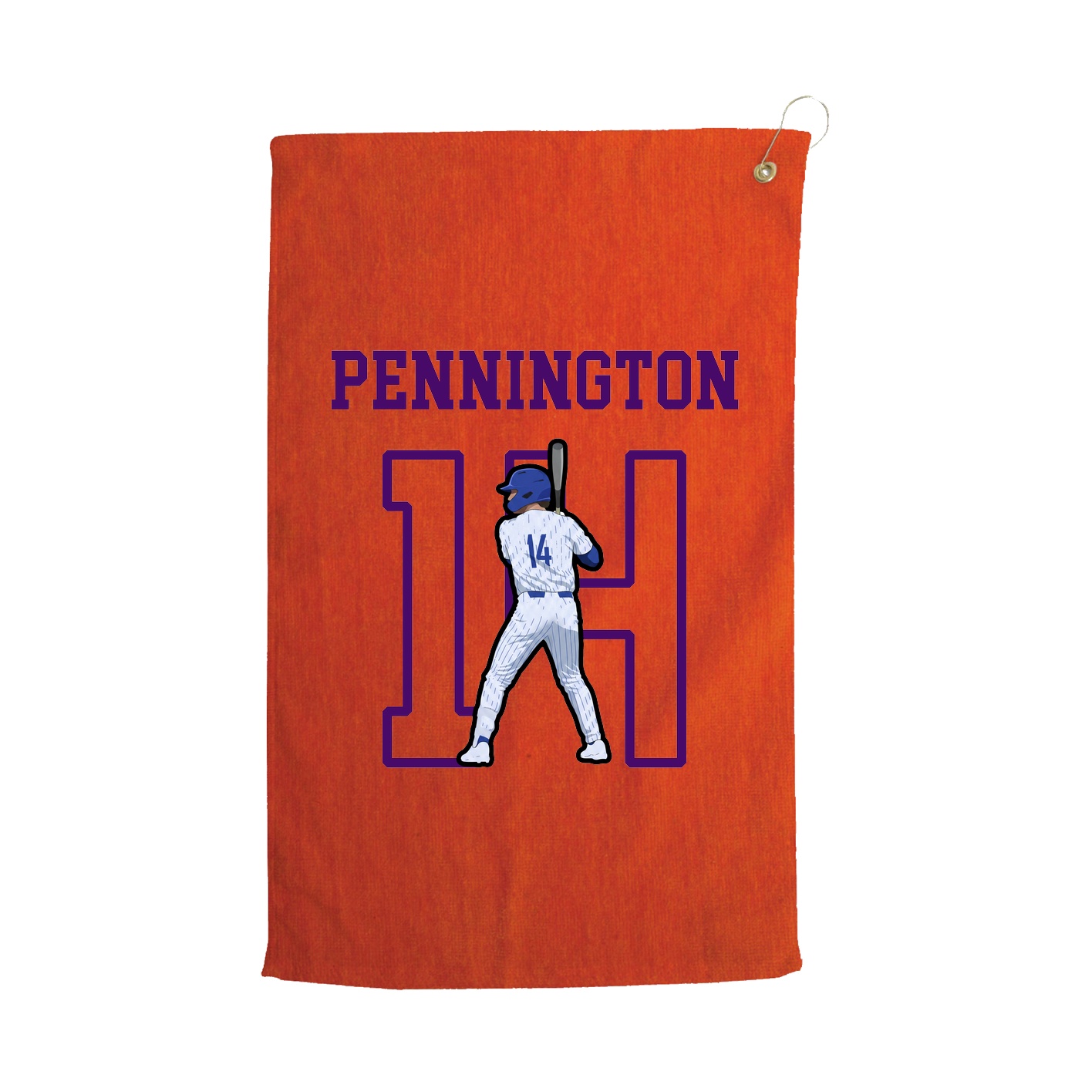 Golf Towel — Shirsey in Orange