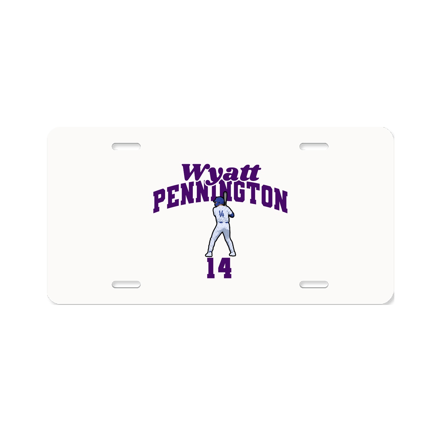 License Plate — Signature Arch in Classic