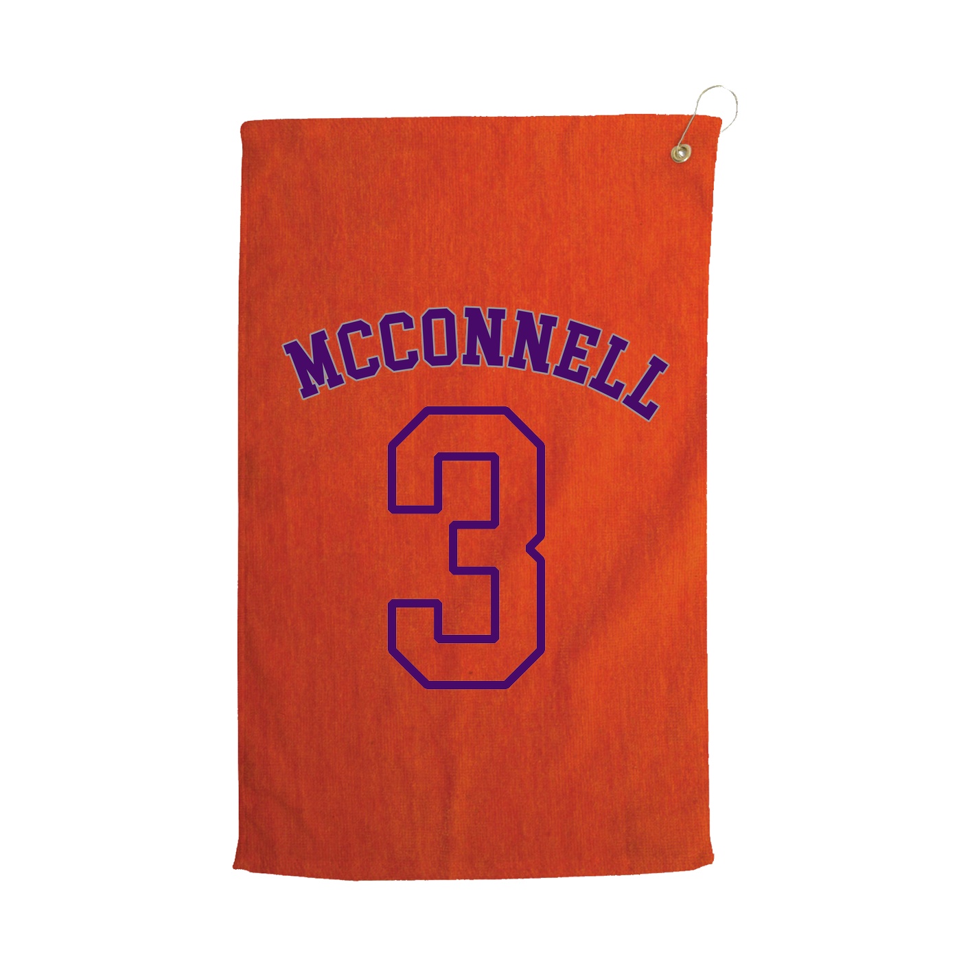 Golf Towel — Shirsey Arch in Orange