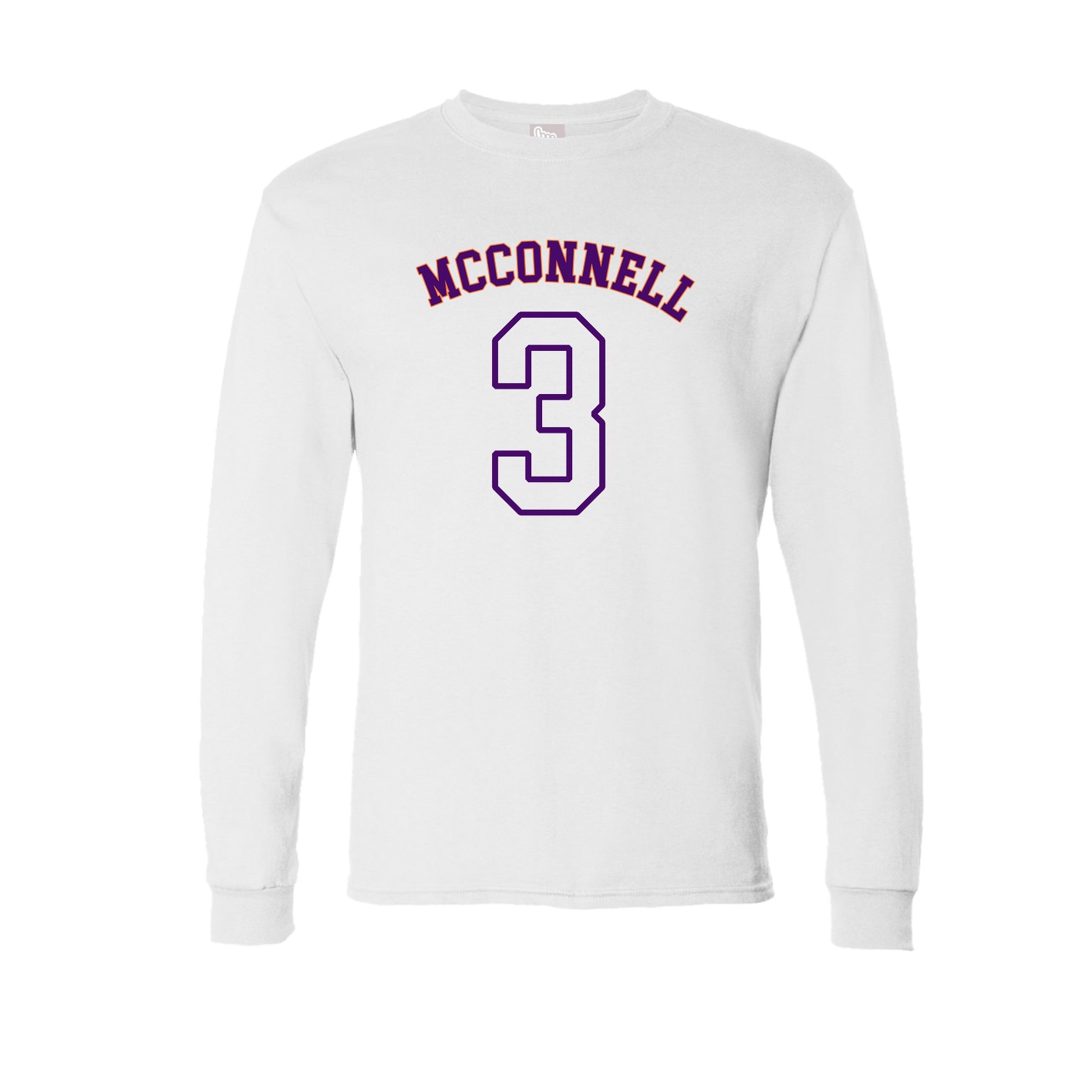 Long Sleeve Tee — Shirsey Arch in White