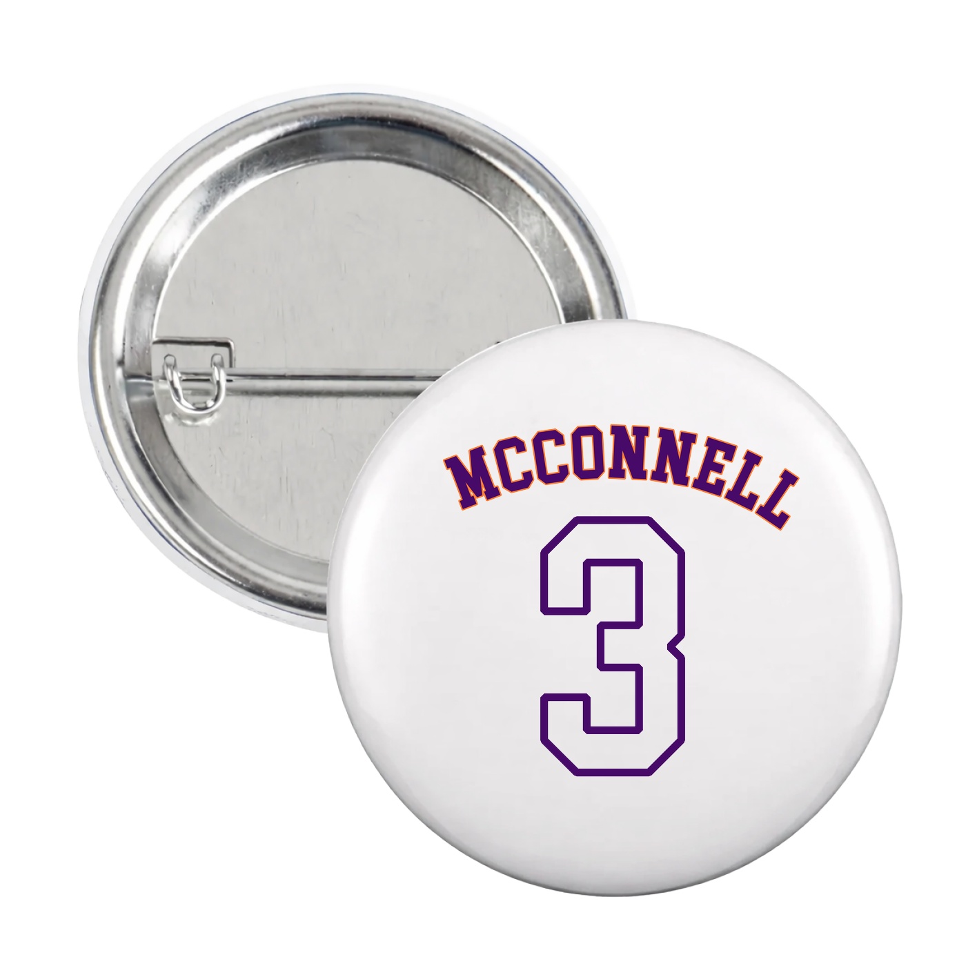 Game Day Button — Shirsey Arch in White