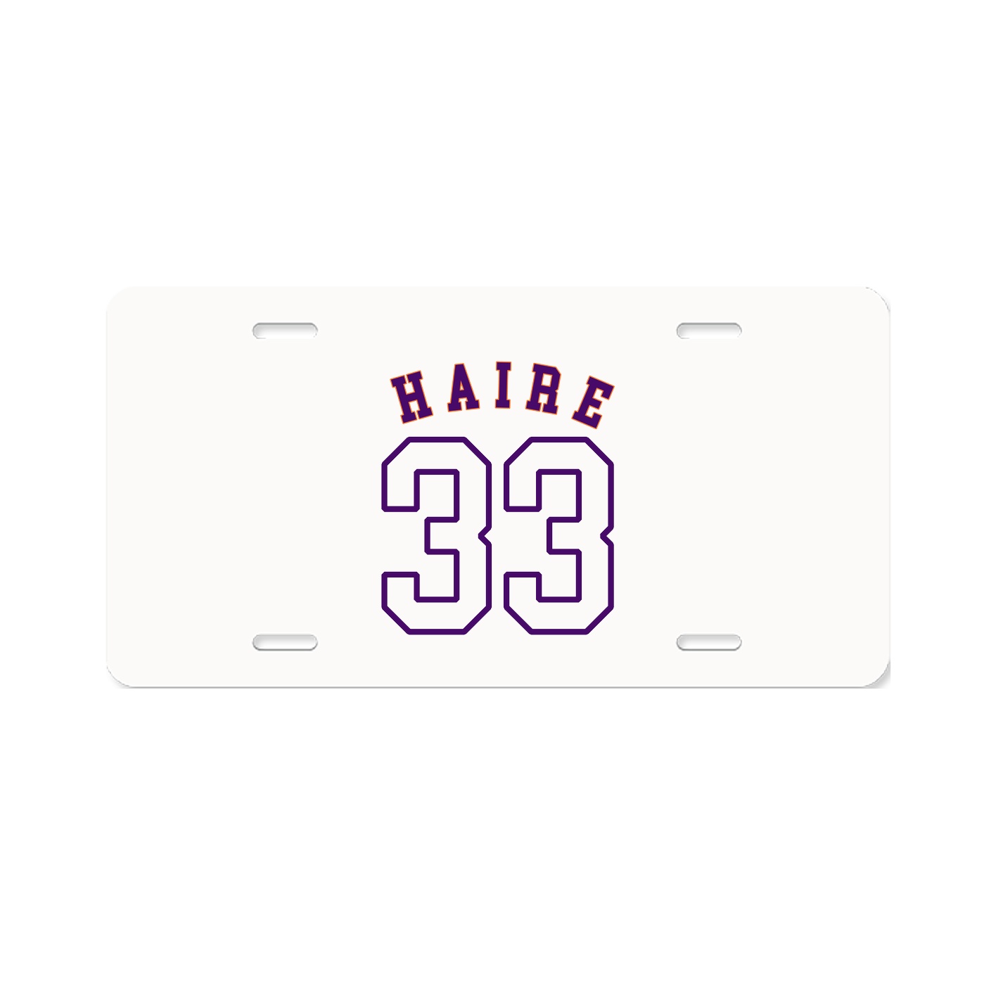 License Plate — Shirsey Arch in Classic