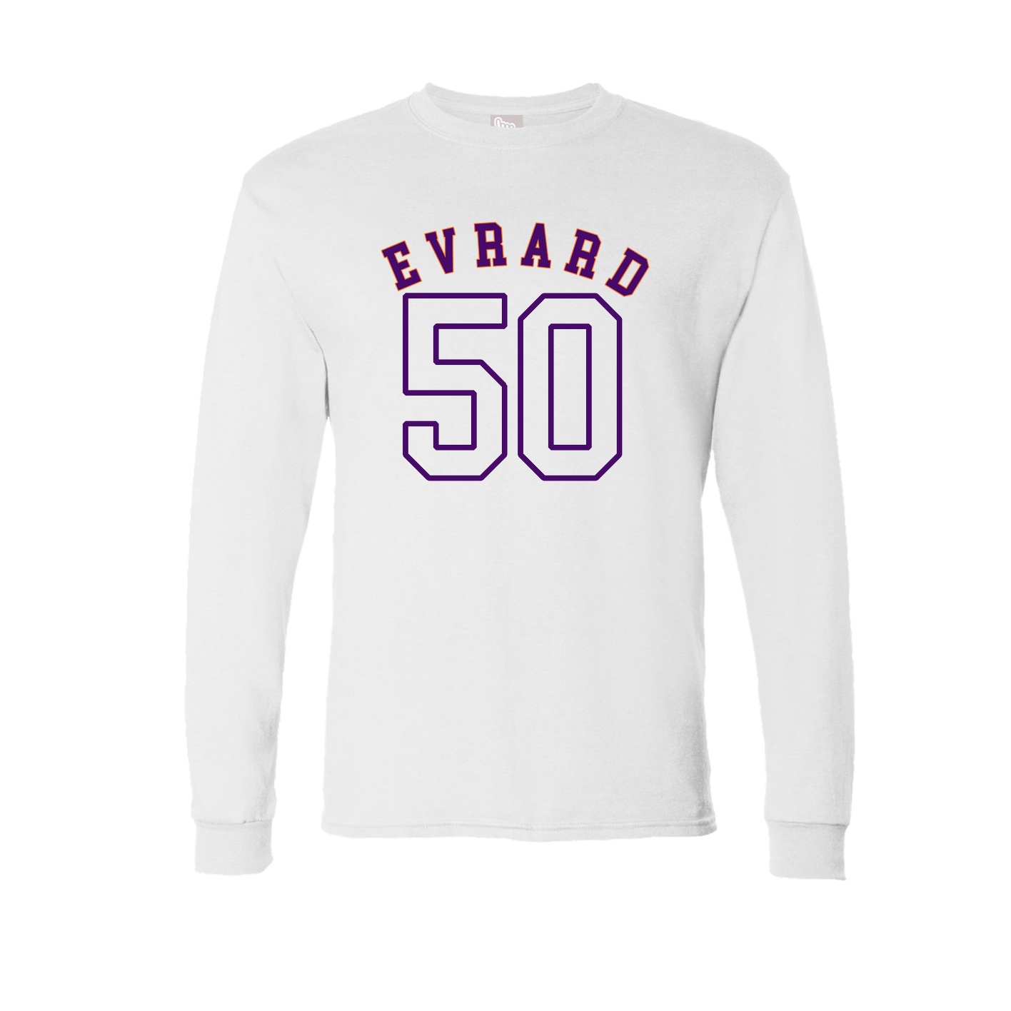 Long Sleeve Tee — Shirsey Arch in White