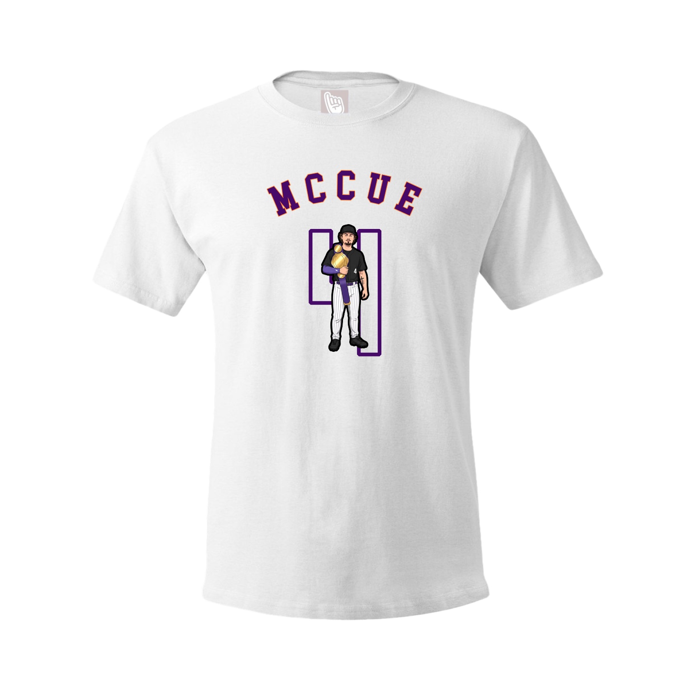 Tee — Shirsey Arch in White