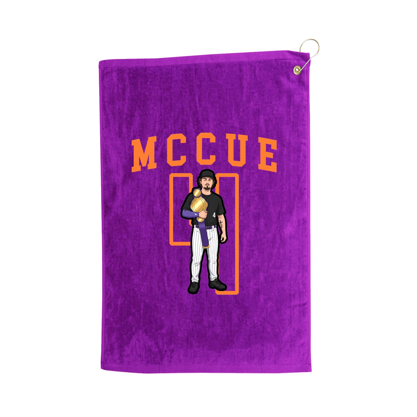 Golf Towel — Shirsey in Purple