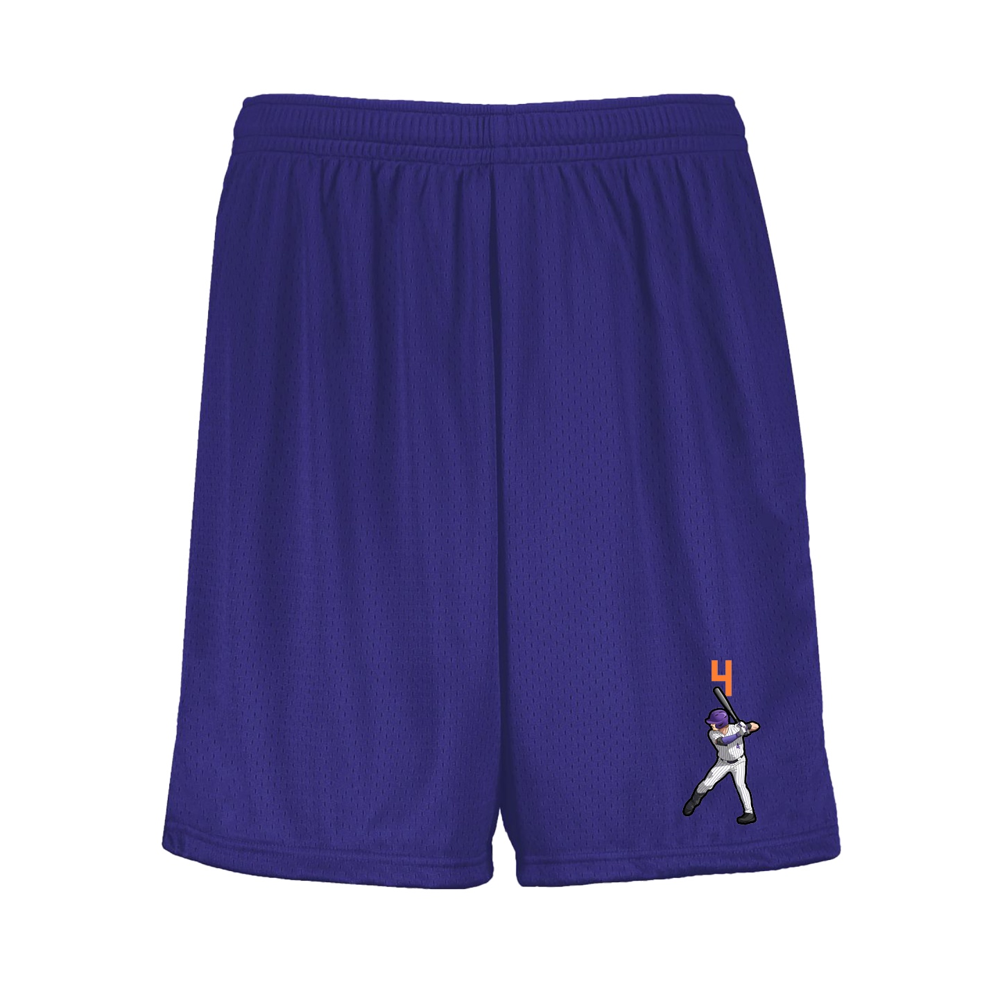 Shorts — Number Top in Purple