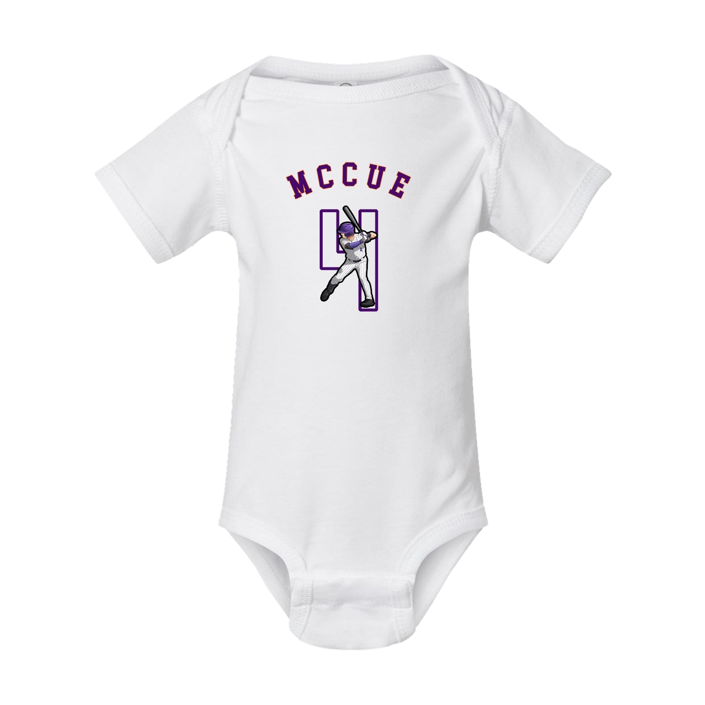 Baby Onesie — Shirsey Arch in White