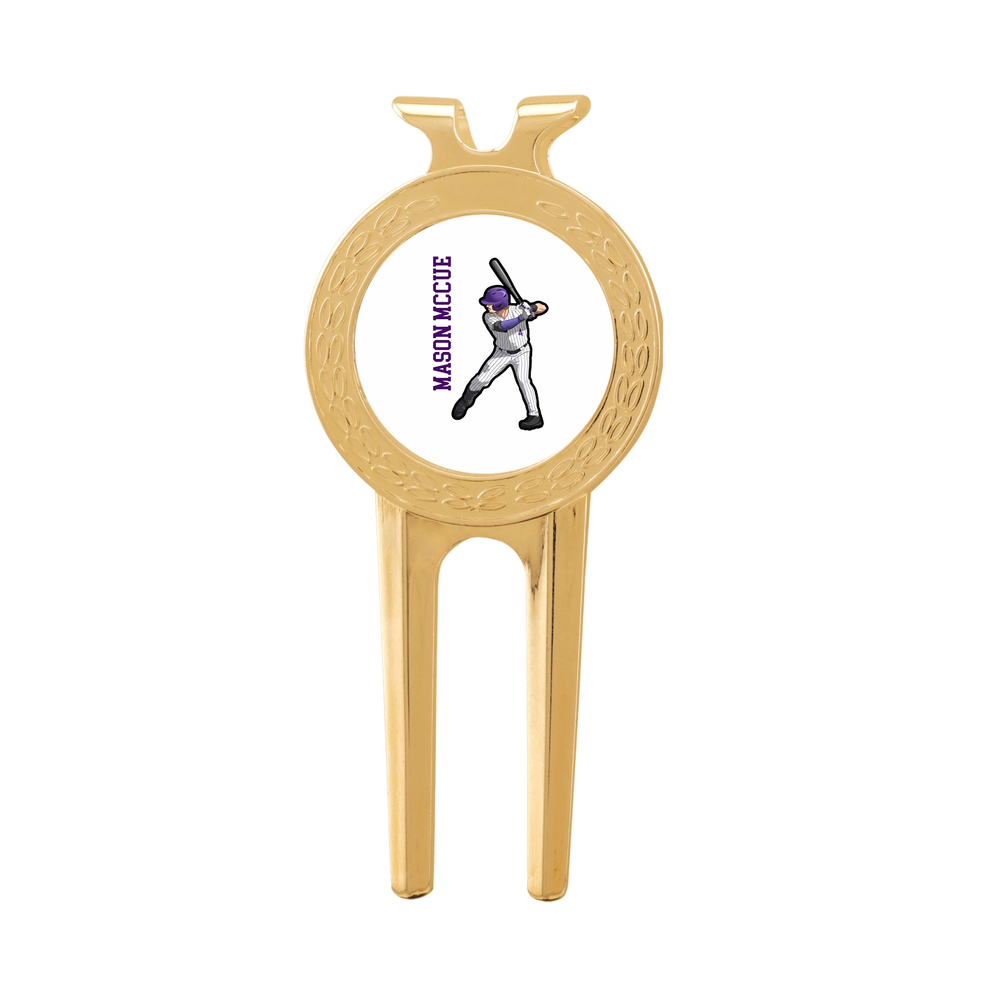 Divot Tool with Ball Marker — Name Vertical in Classic
