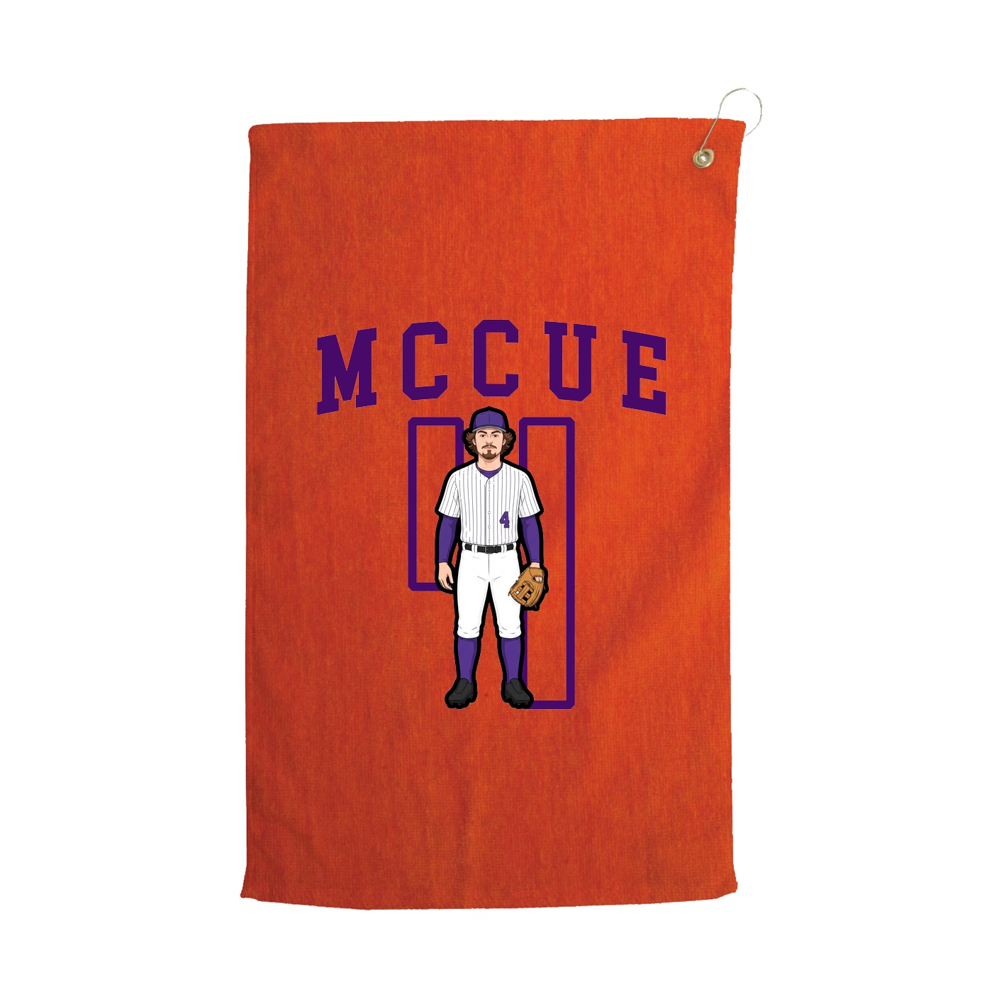 Golf Towel — Shirsey in Orange