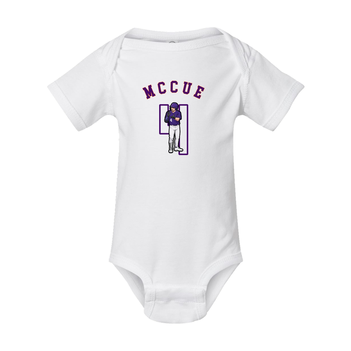 Baby Onesie — Shirsey Arch in White