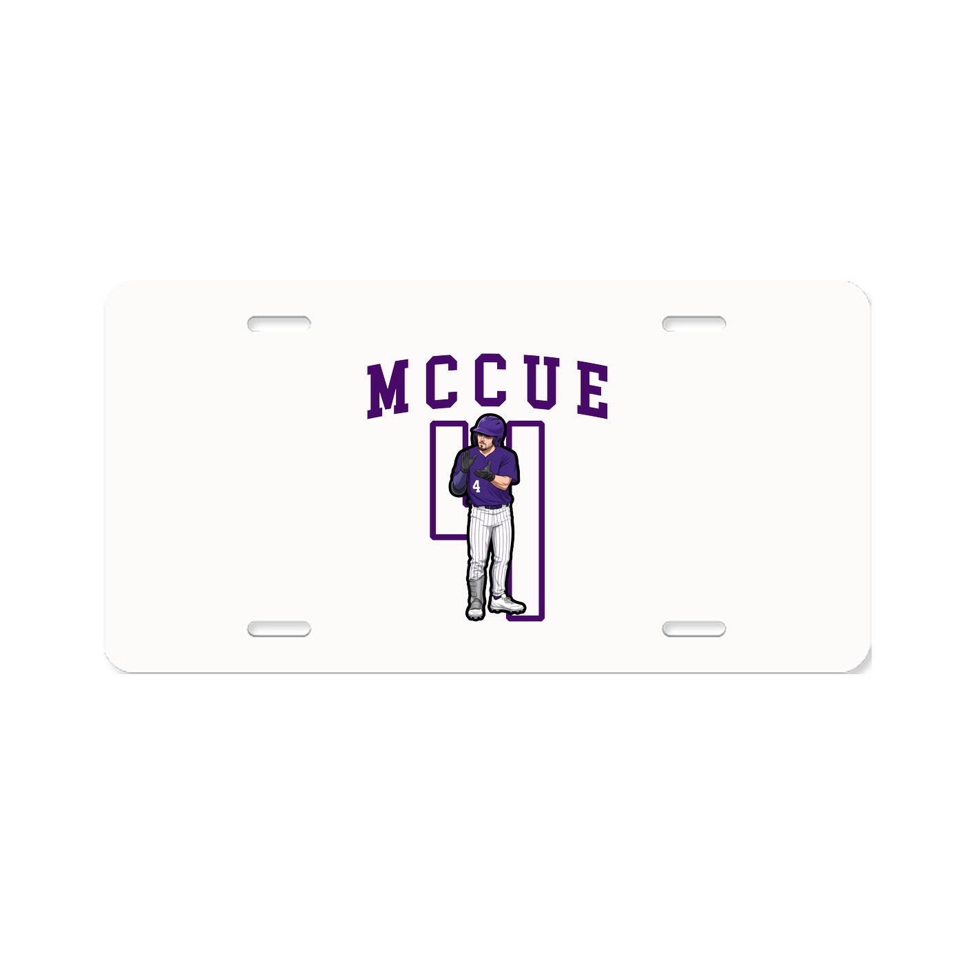 Aluminum License Plate