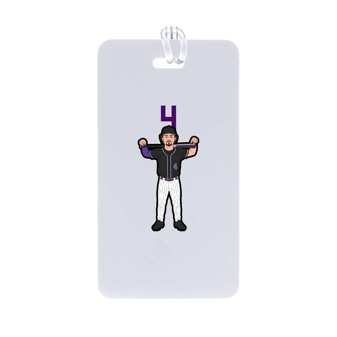 Bag Tag — Number Top in Classic