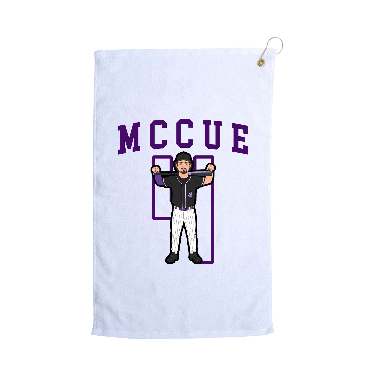Golf Towel — Shirsey in White