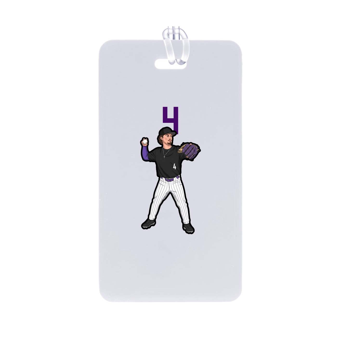 Bag Tag — Number Top in Classic