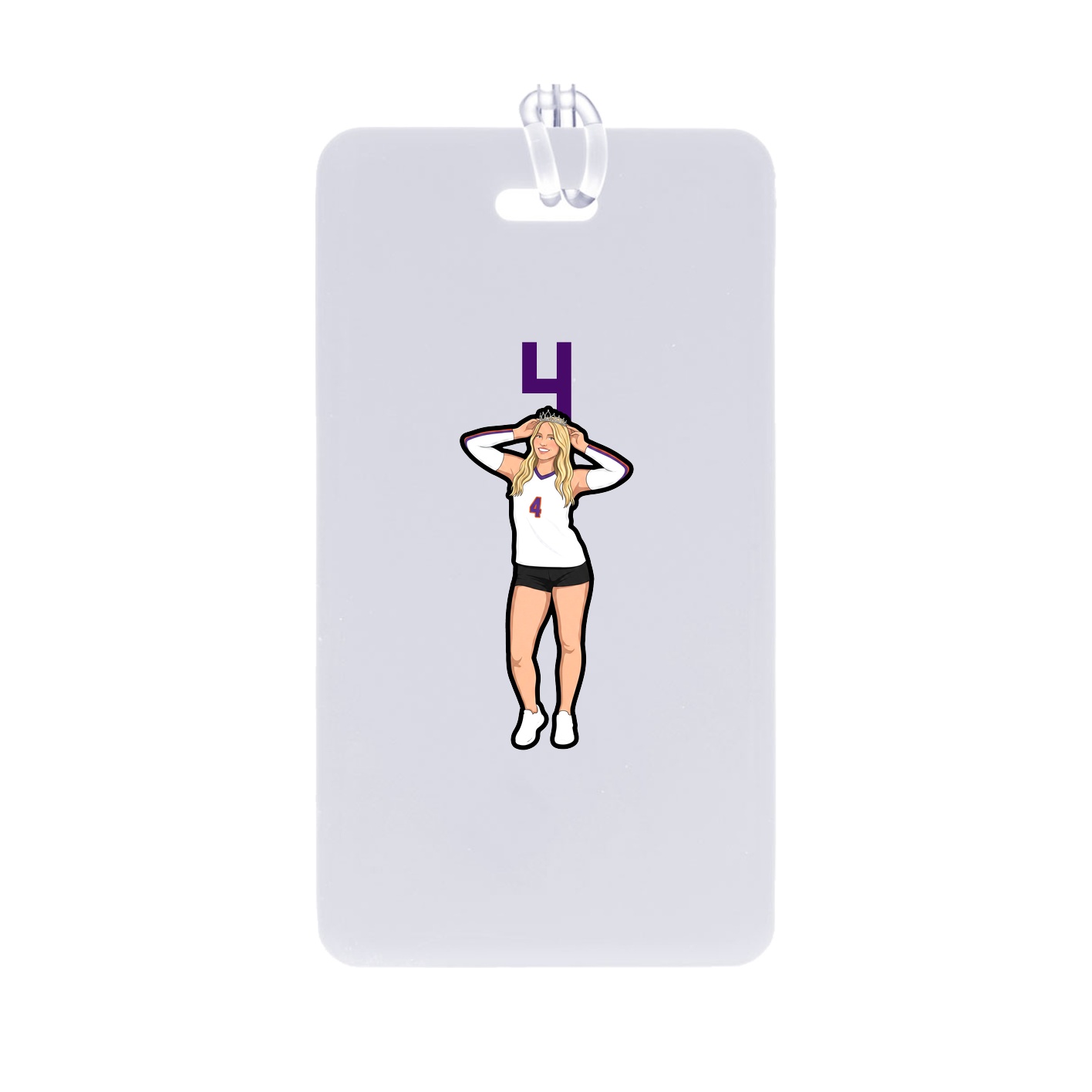 Bag Tag — Number Top in Classic