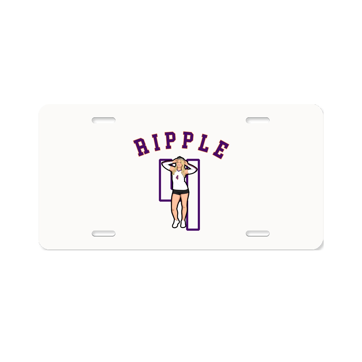 License Plate — Shirsey Arch in Classic