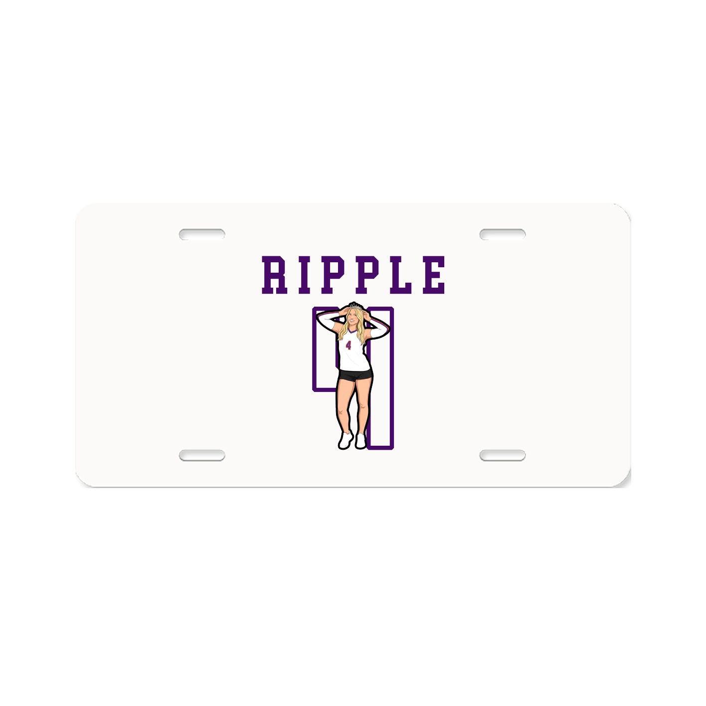License Plate — Shirsey in Classic