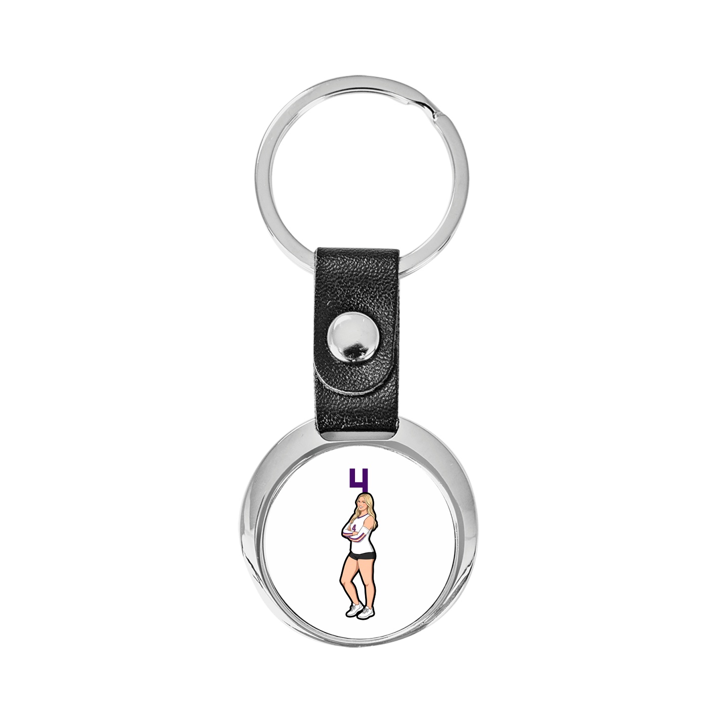 Key Chain — Number Top in Classic