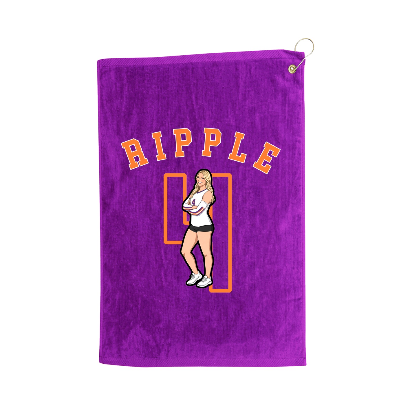 Golf Towel — Shirsey Arch in Purple