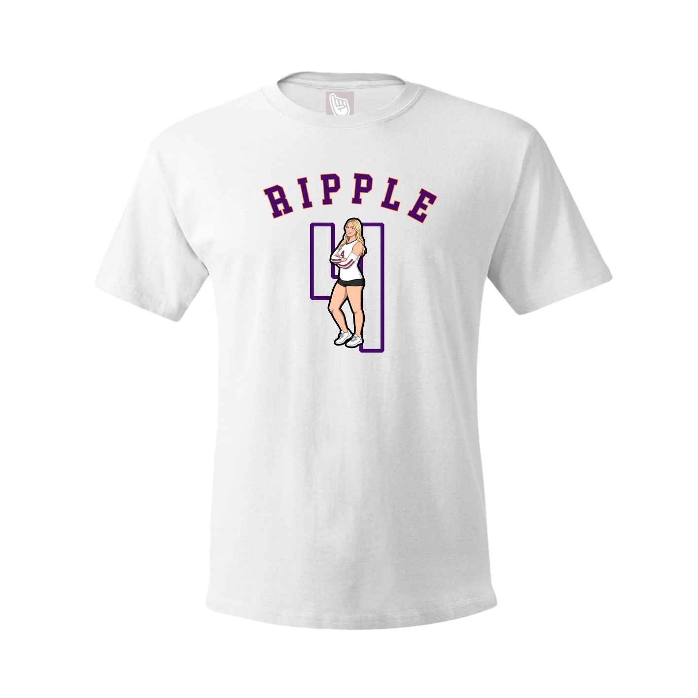 Tee — Shirsey Arch in White