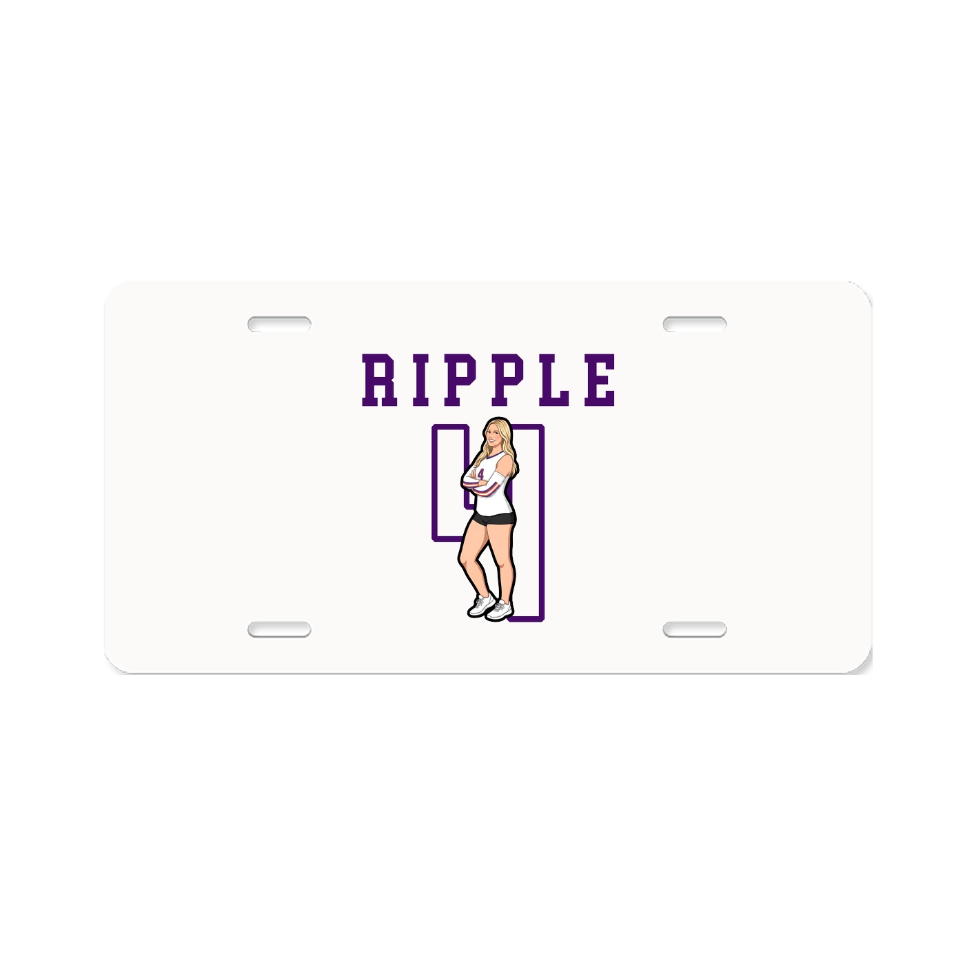 License Plate — Shirsey in Classic