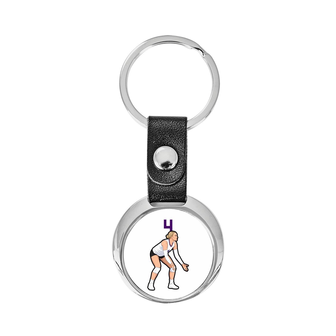 Key Chain — Number Top in Classic