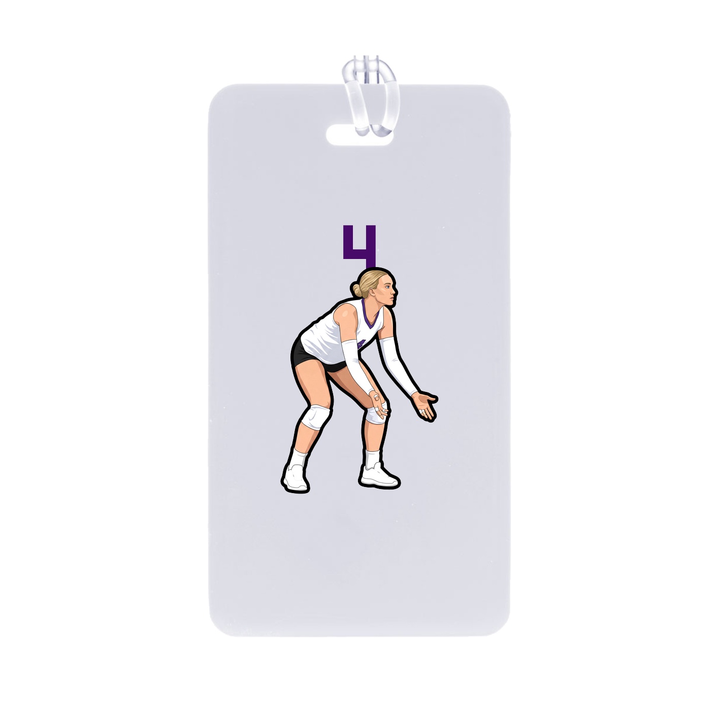 Bag Tag — Number Top in Classic