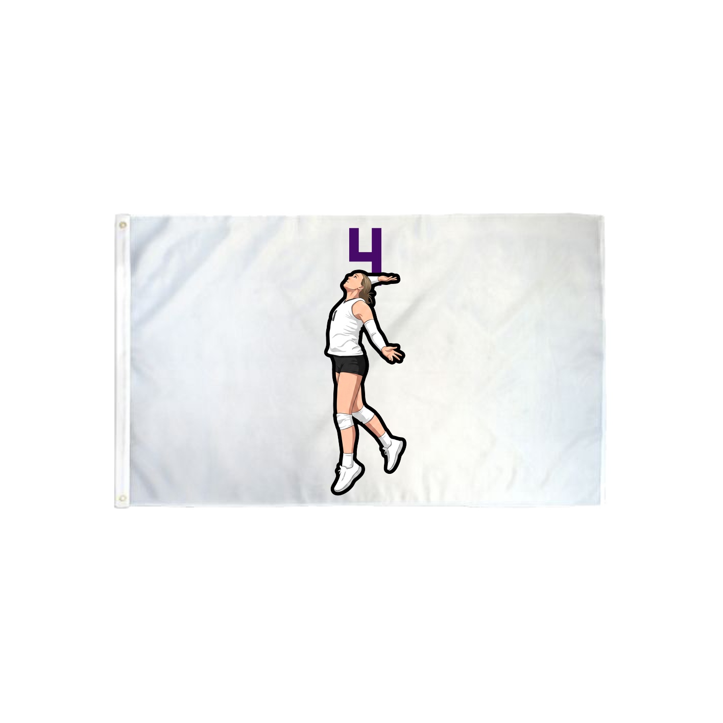 3x5 Flag — Number Top in Classic