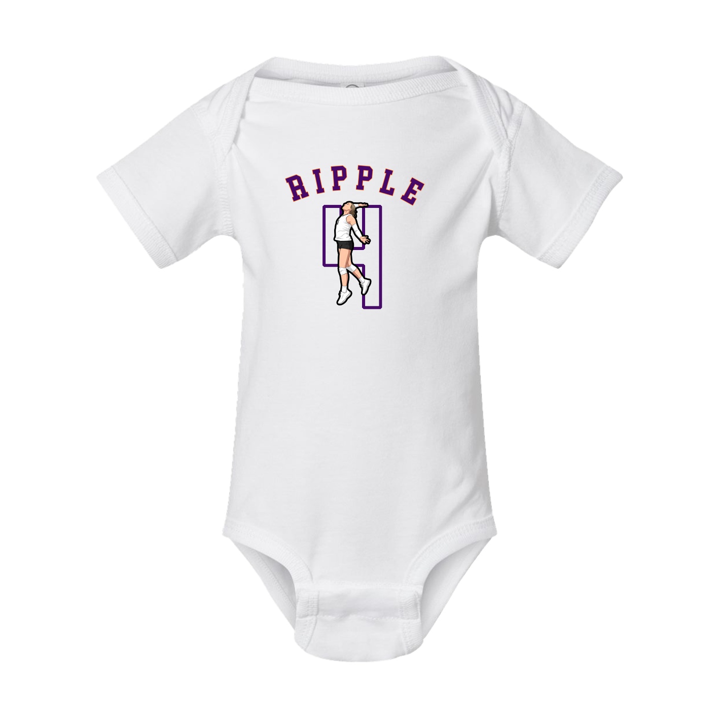 Baby Onesie — Shirsey Arch in White