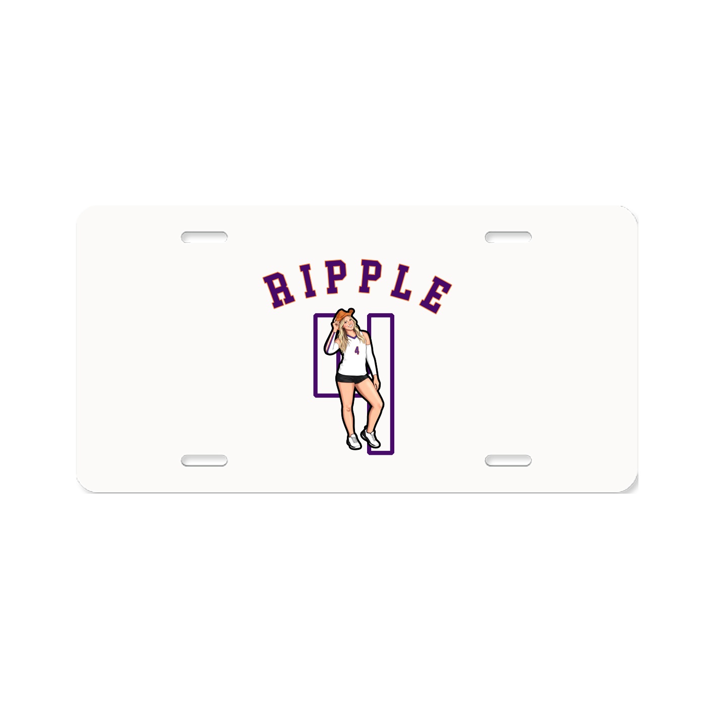 License Plate — Shirsey Arch in Classic