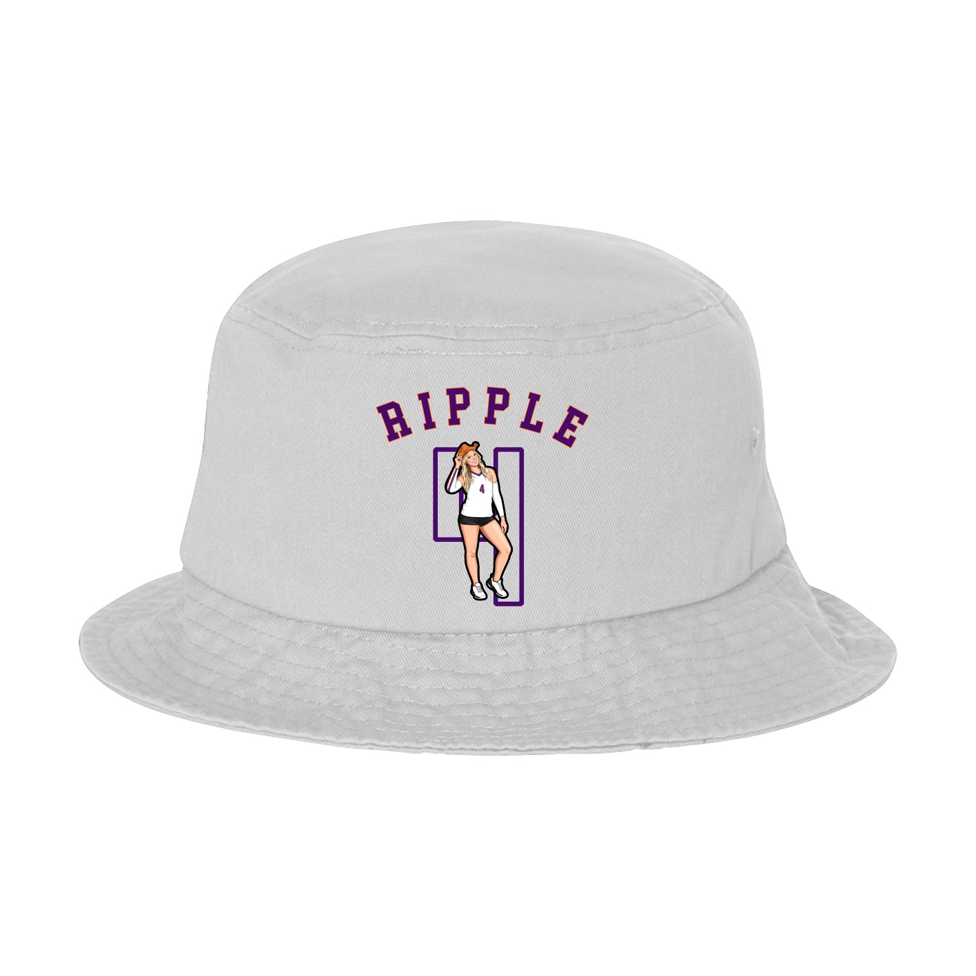 Bucket Cap — Shirsey Arch in White