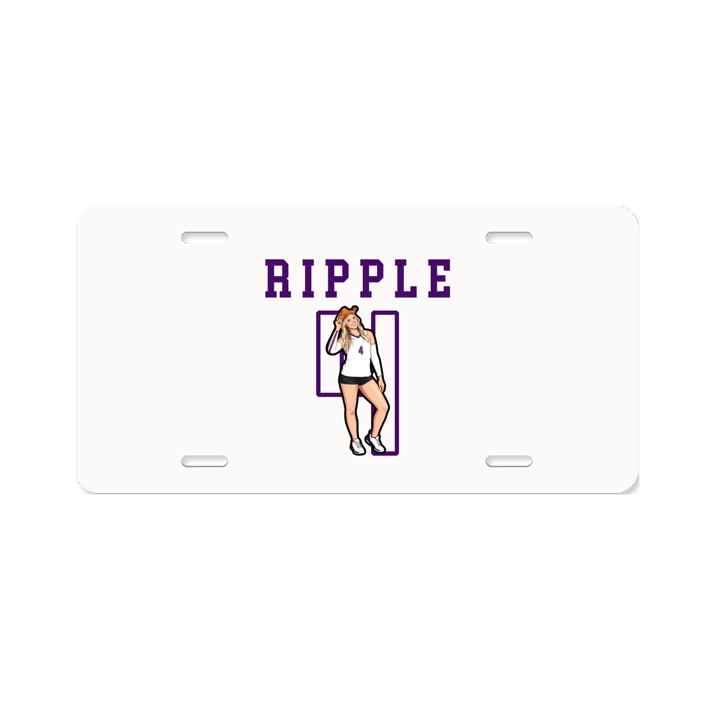 License Plate — Shirsey in Classic