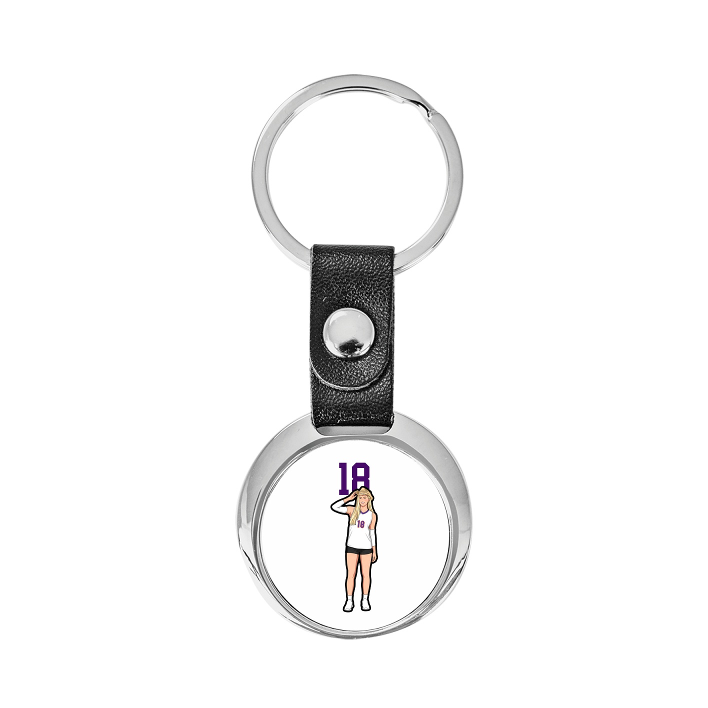 Key Chain — Number Top in Classic
