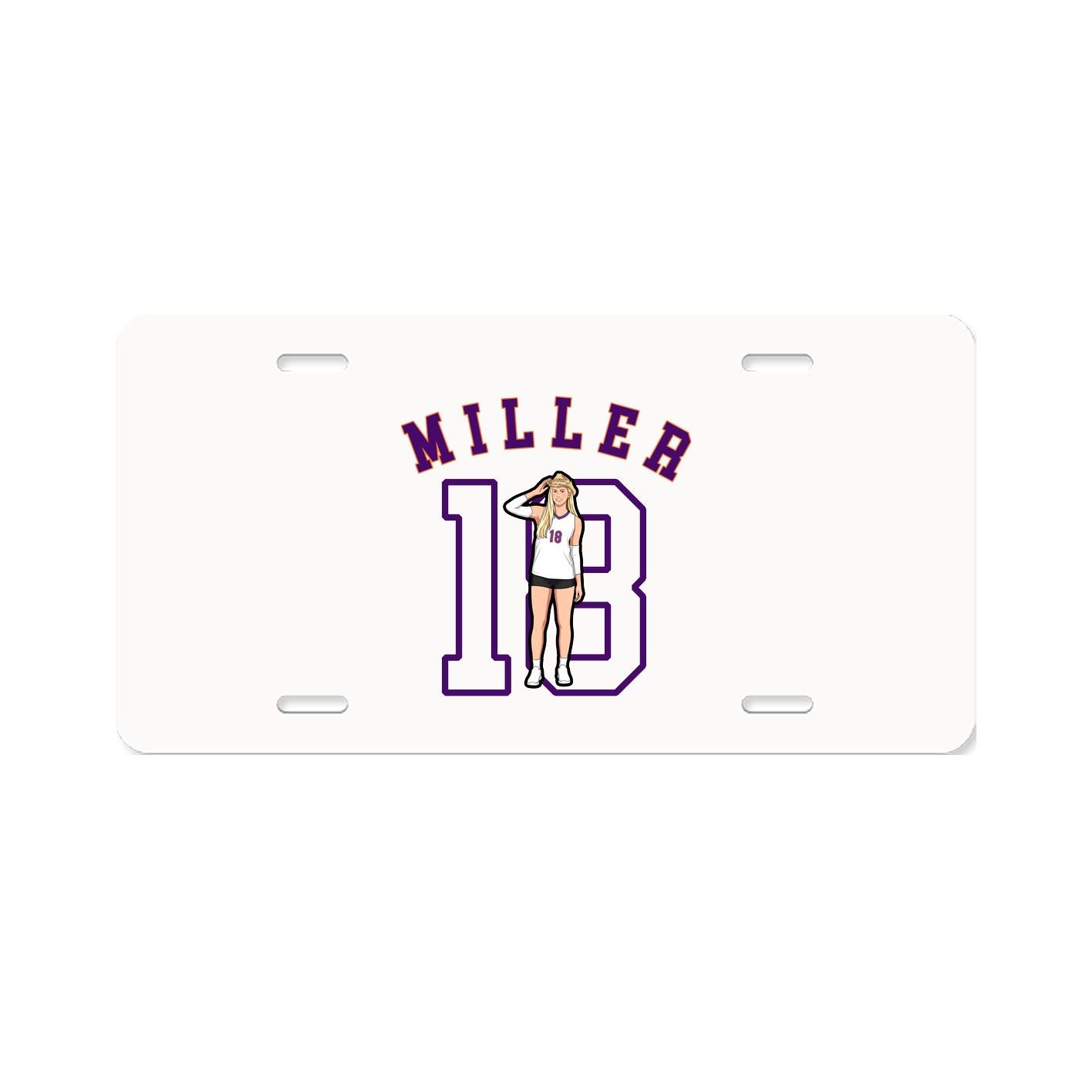 License Plate — Shirsey Arch in Classic