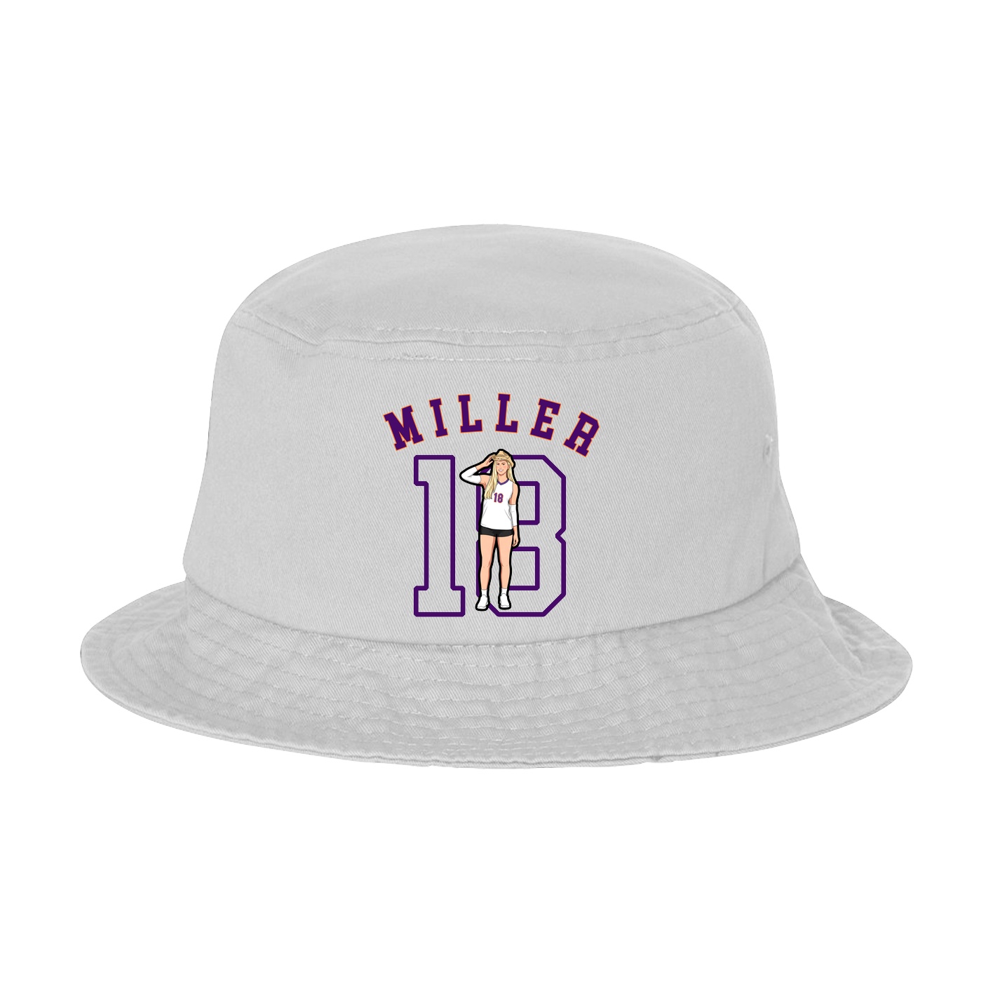 Bucket Cap — Shirsey Arch in White