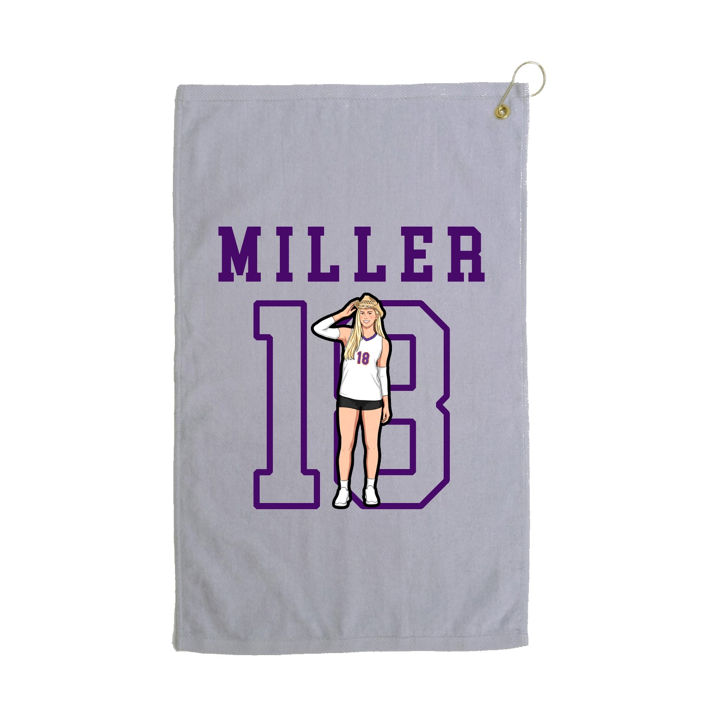 Golf Towel — Shirsey in Grey