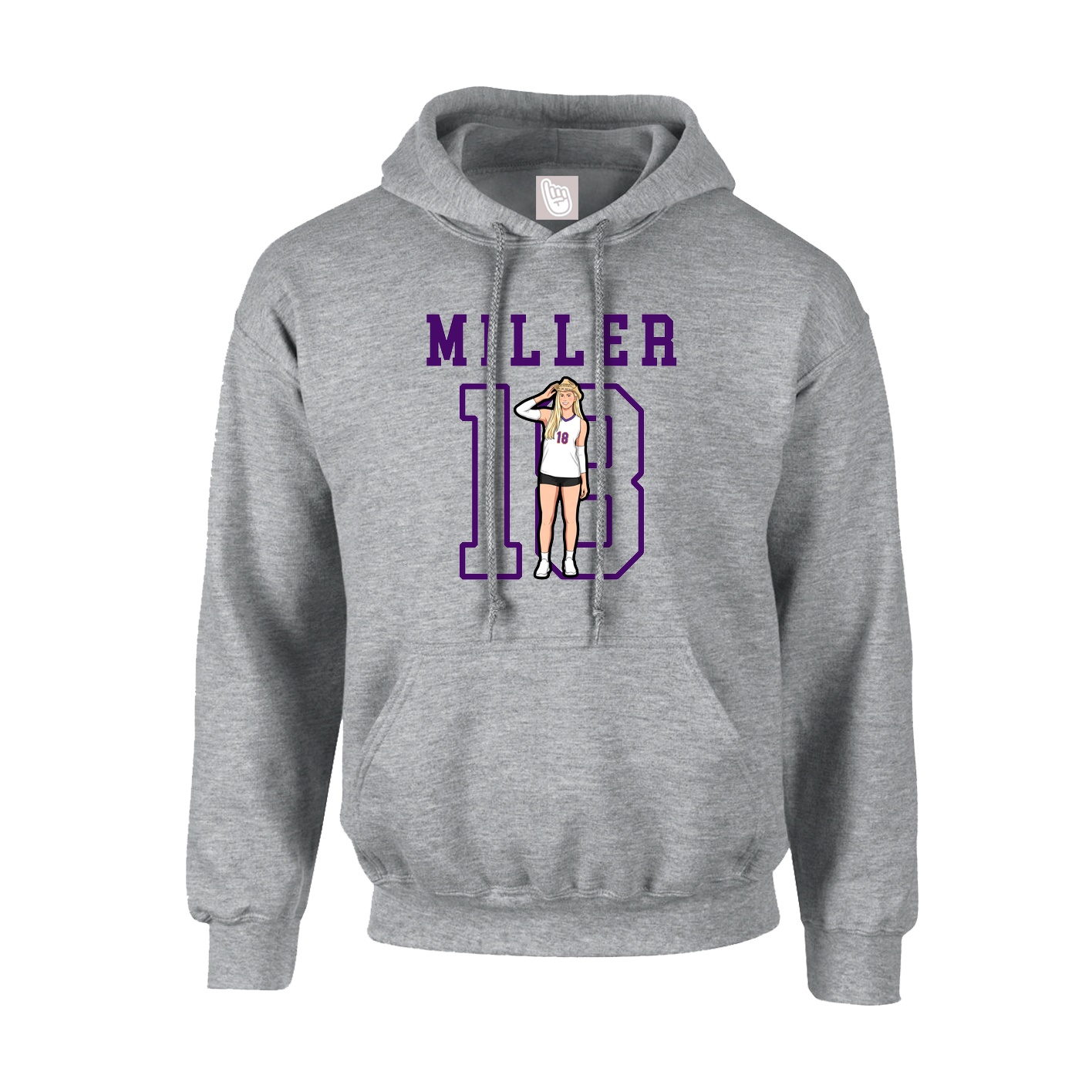Youth Hoodie — Shirsey in Grey