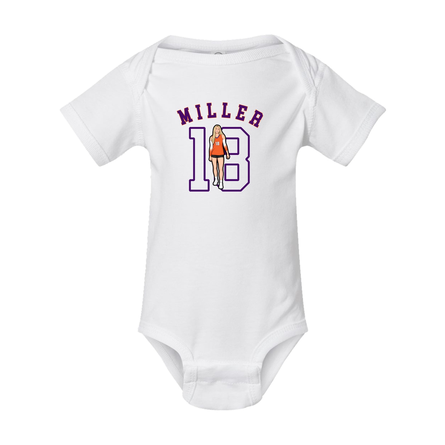 Baby Onesie — Shirsey Arch in White