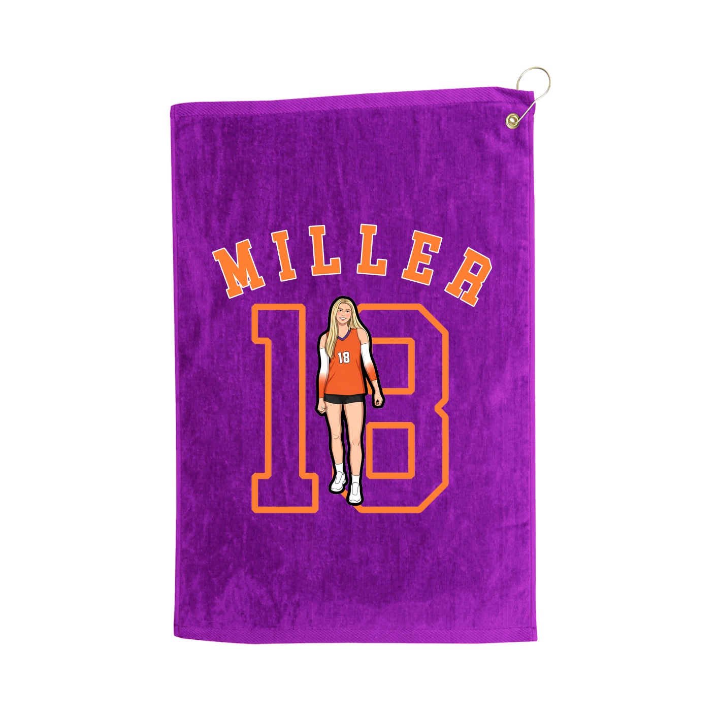 Golf Towel — Shirsey Arch in Purple